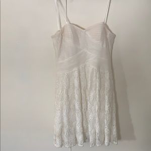 White strapless dress. WILL ONLY TAKE VENMO OR PP